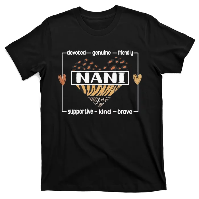 Best Nani Grandmother Nani Grandma Appreciation T-Shirt