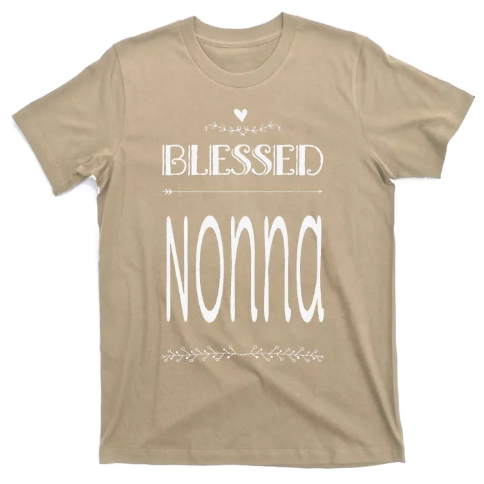 Blessed Nonna Grandma Grandmother T-Shirt