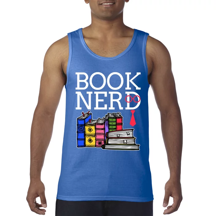 Book Nerd Gift Teens Funny Reader Lover Bookworm Meaningful Gift Tank Top