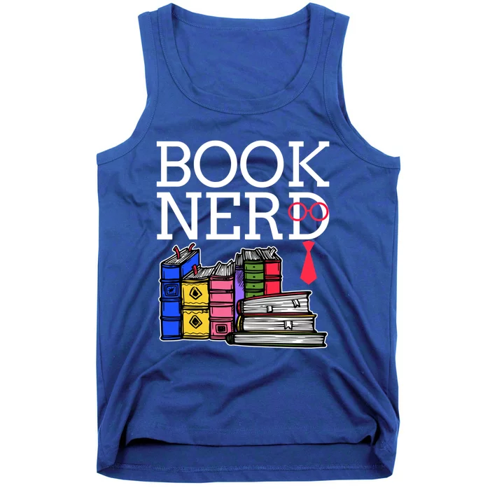 Book Nerd Gift Teens Funny Reader Lover Bookworm Meaningful Gift Tank Top