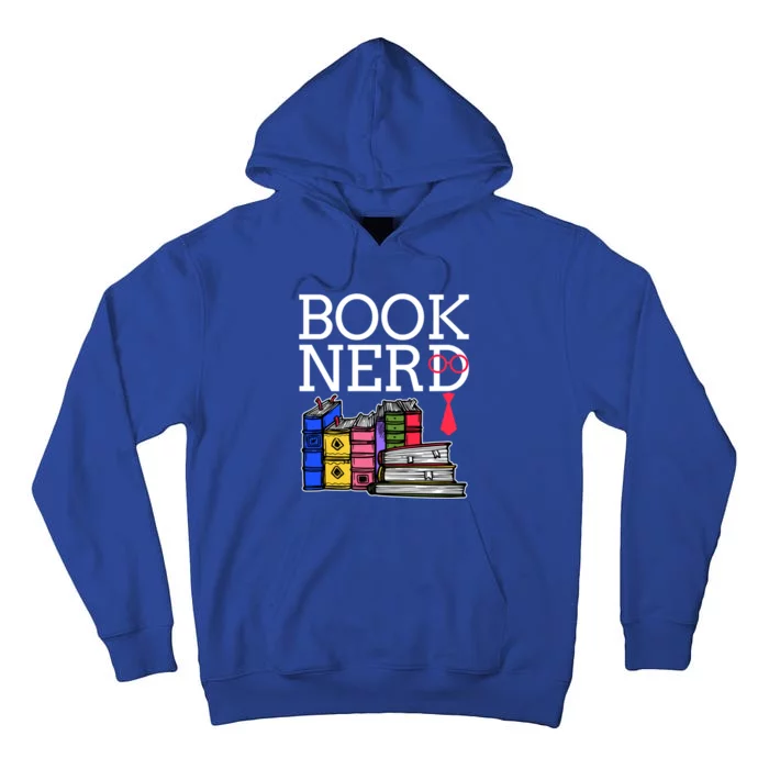 Book Nerd Gift Teens Funny Reader Lover Bookworm Gift Tall Hoodie