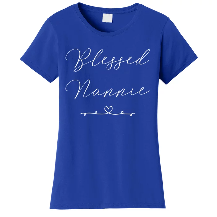 Blessed Nannie Gift Women's T-Shirt