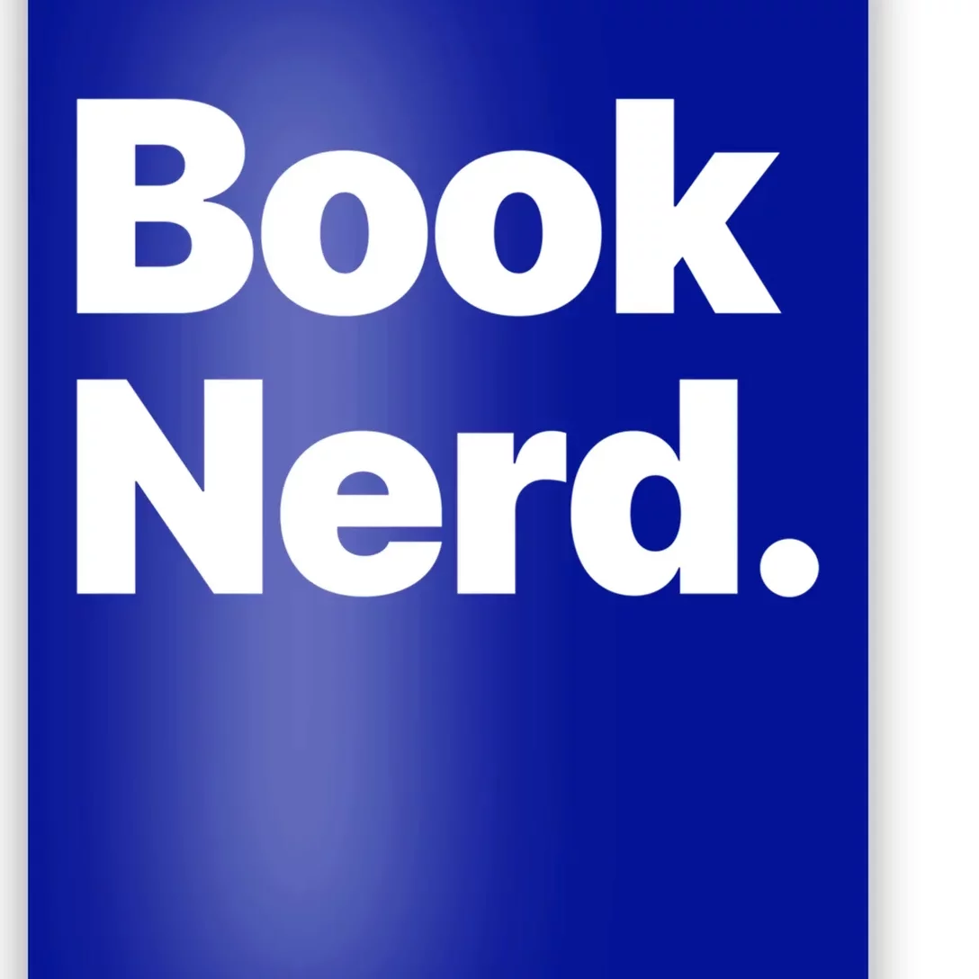 Book Nerd Gift Poster