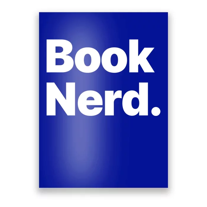 Book Nerd Gift Poster