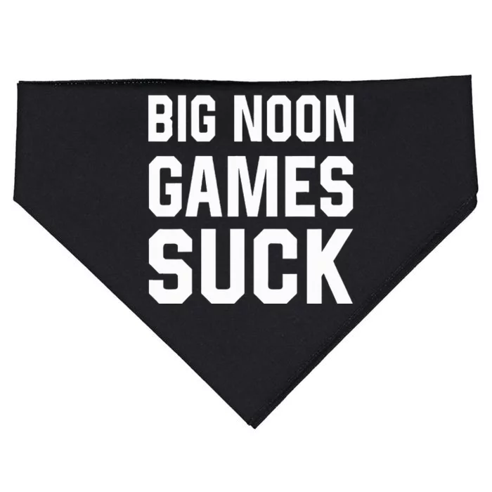 Big Noon Games Suck USA-Made Doggie Bandana