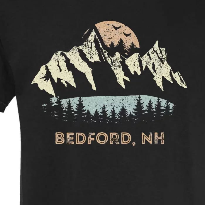 Bedford New Hampshire Mountain Sunset Sunrise Nh Garment-Dyed Heavyweight T-Shirt