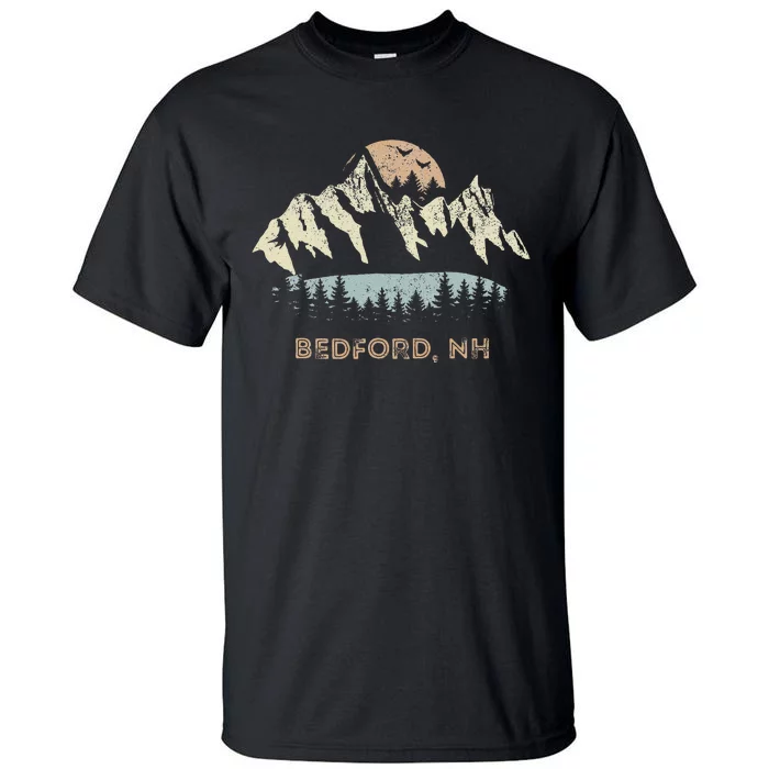 Bedford New Hampshire Mountain Sunset Sunrise Nh Tall T-Shirt