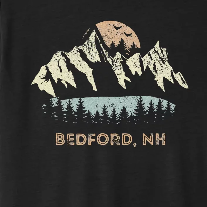 Bedford New Hampshire Mountain Sunset Sunrise Nh ChromaSoft Performance T-Shirt