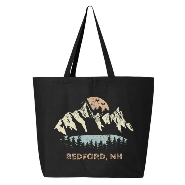 Bedford New Hampshire Mountain Sunset Sunrise Nh 25L Jumbo Tote