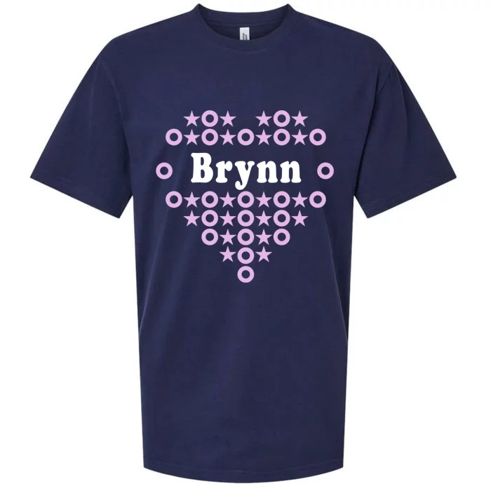 Brynn Name Heart Hugs Stars For Gift Sueded Cloud Jersey T-Shirt