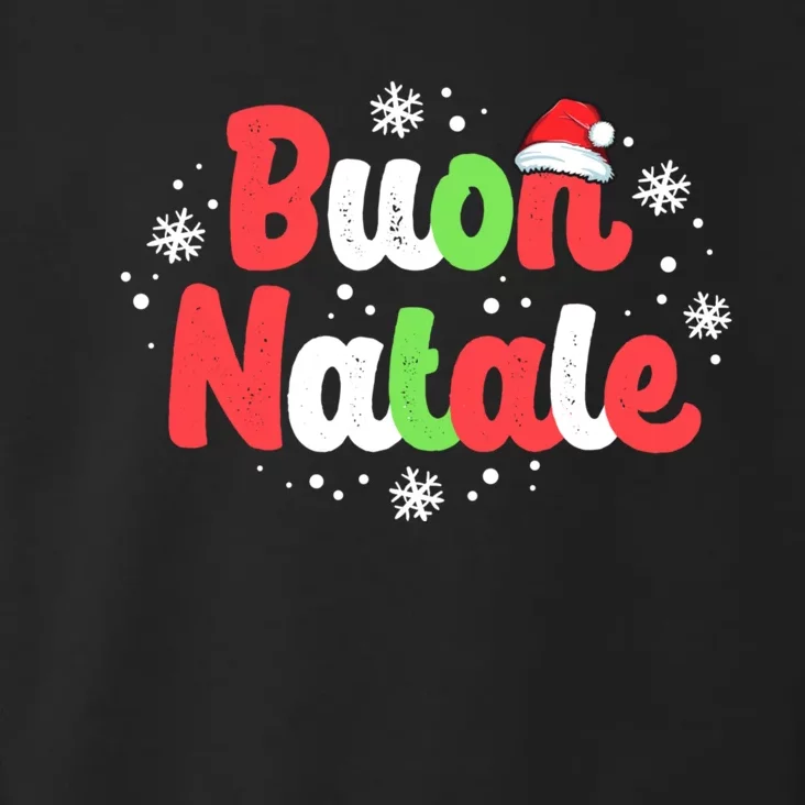 Buon Natale Italy Pride Xmas Holiday Italian Christmas Toddler Hoodie