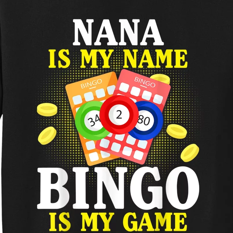 Bingo Nana Is My Name Funny Christmas Sweatshirt