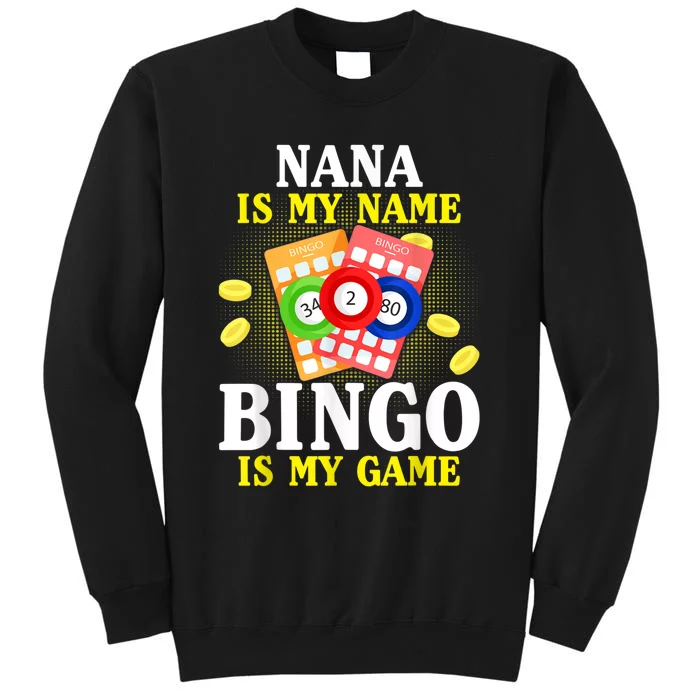 Bingo Nana Is My Name Funny Christmas Sweatshirt