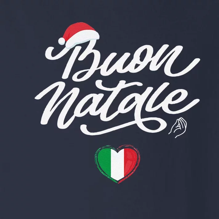 Buon Natale Italian Family Christmas Italy Pride Holiday Toddler Long Sleeve Shirt