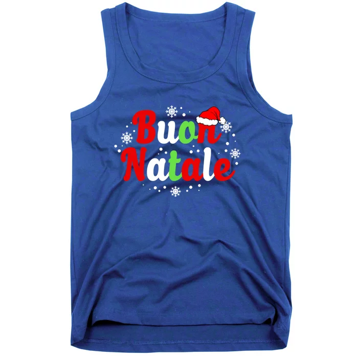 Buon Natale Italy Pride Xmas Holiday Italian Christmas Gift Tank Top