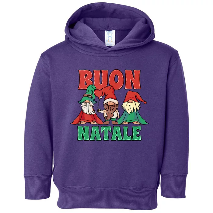 Buon Natale Italian Merry Christmas Tank Top Toddler Hoodie