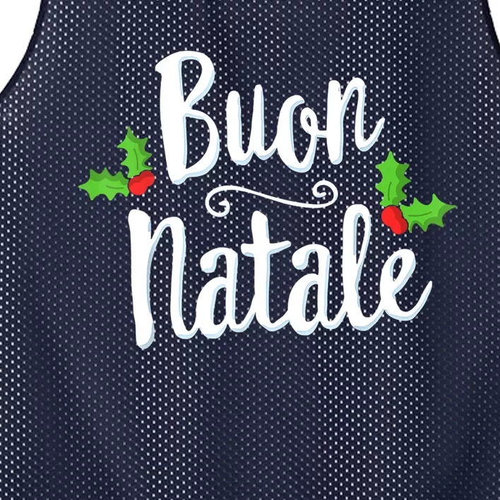 Buon Natale Italy Pride Xmas Holiday Italian Christmas Mesh Reversible Basketball Jersey Tank