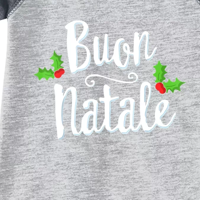 Buon Natale Italy Pride Xmas Holiday Italian Christmas Infant Baby Jersey Bodysuit