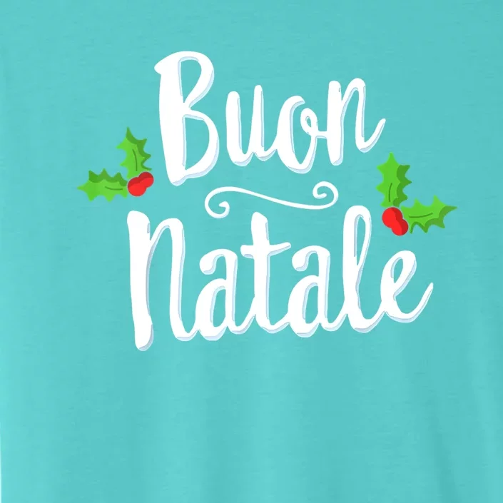 Buon Natale Italy Pride Xmas Holiday Italian Christmas ChromaSoft Performance T-Shirt