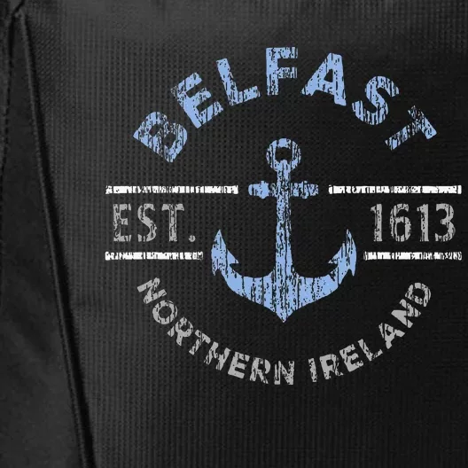 Belfast Northern Ireland Anchor Established 1613 City Backpack