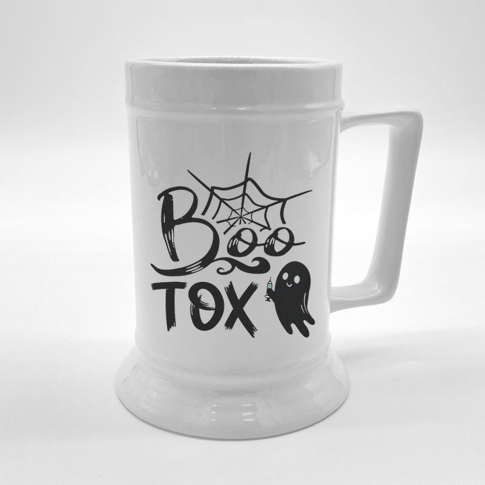 BOOTox Nurse Injector Halloween Filler Botox Dysport Dealer Front & Back Beer Stein