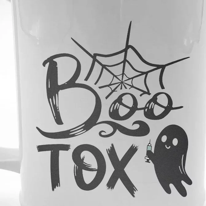 BOOTox Nurse Injector Halloween Filler Botox Dysport Dealer Front & Back Beer Stein