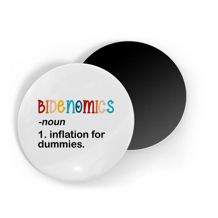 Bidenomics Noun Inflation For Dummies Funny Joe Biden Political Magnet