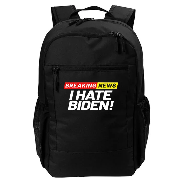 Breaking News I Don’t Care I Hate Joe Biden Sucks Daily Commute Backpack