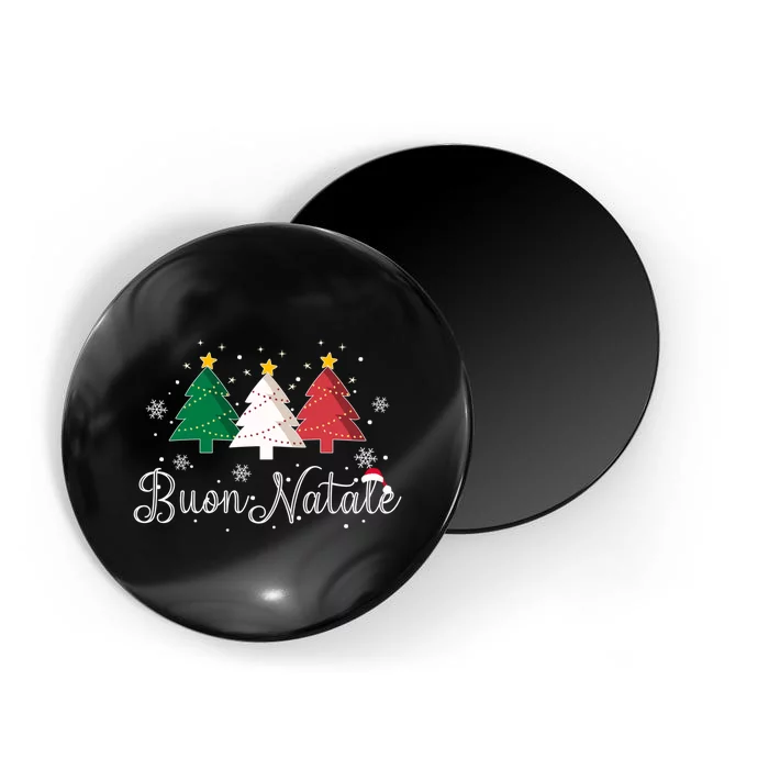 Buon Natale Italian Christmas Tree Xmas Gift Magnet