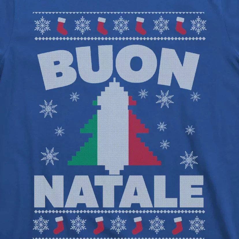 Buon Natale Italian Ugly Christmas Sweater Gift T-Shirt