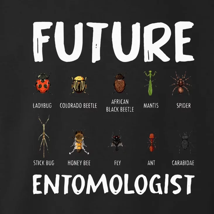 Biology Nerd Insect Collector Future Entomologist Beetle Bug Toddler Hoodie