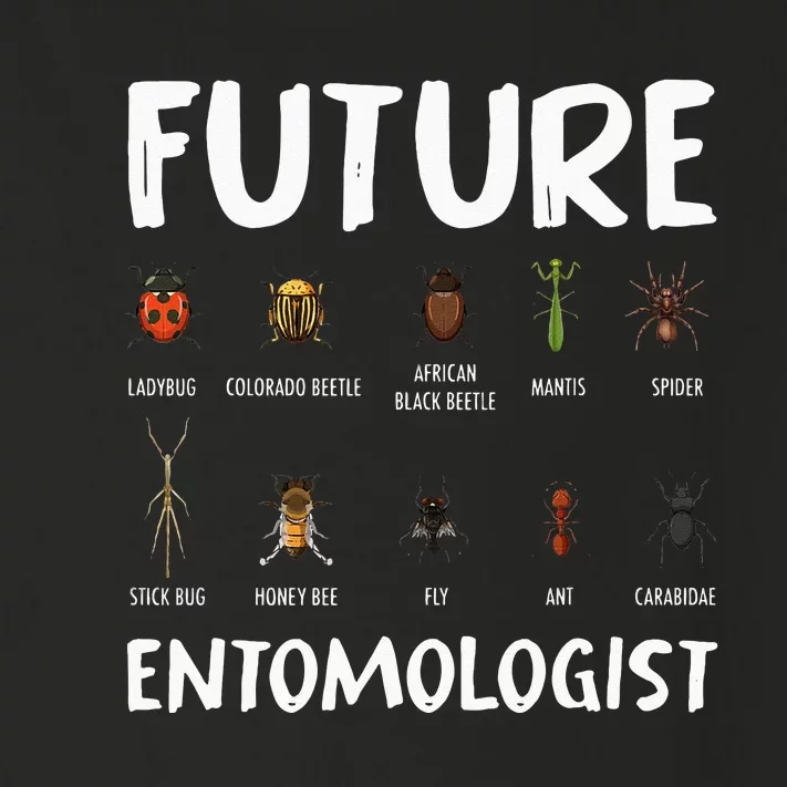 Biology Nerd Insect Collector Future Entomologist Beetle Bug Toddler Long Sleeve Shirt