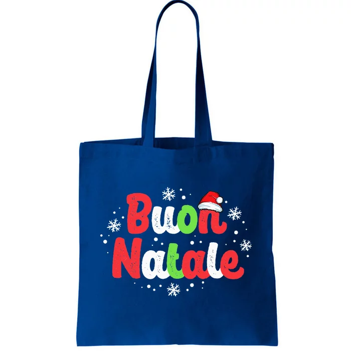 Buon Natale Italy Pride Xmas Holiday Italian Christmas Tote Bag