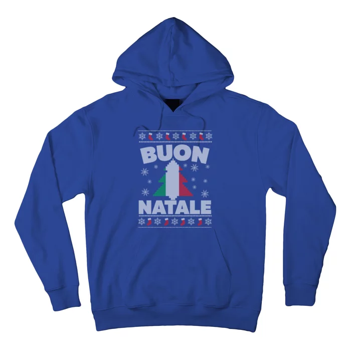 Buon Natale Italian Ugly Christmas And Meaningful Gift Hoodie