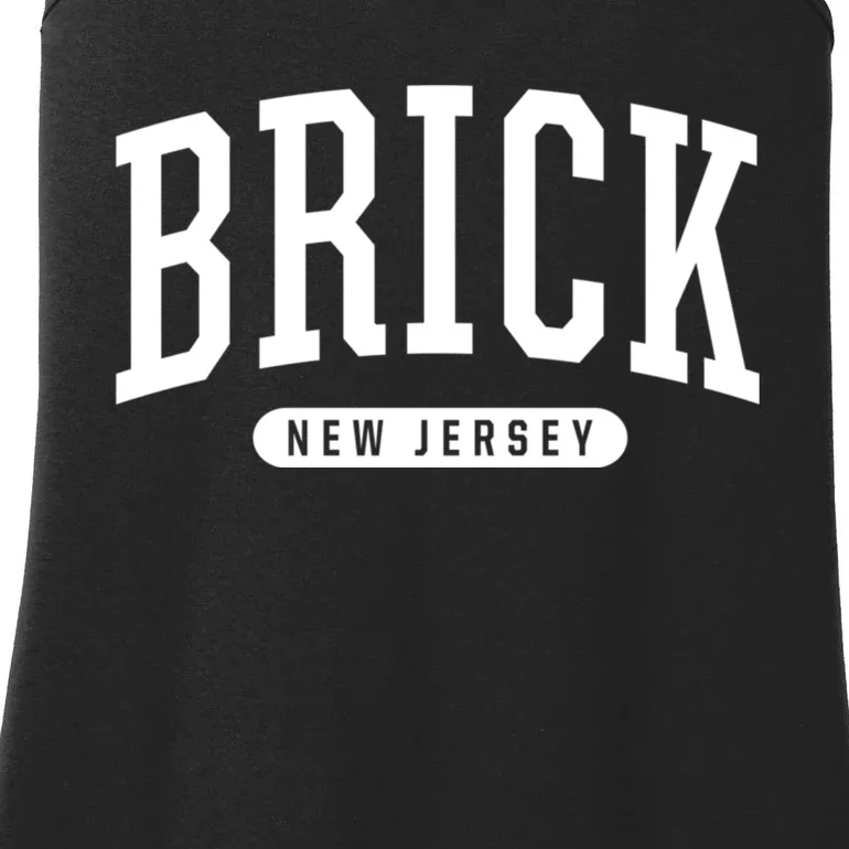 Brick New Jersey Souvenirs College Style Brick New Jersey Souvenir Ladies Essential Tank