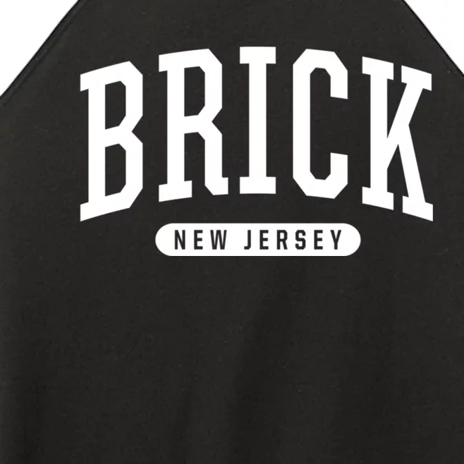 Brick New Jersey Souvenirs College Style Brick New Jersey Souvenir Women’s Perfect Tri Rocker Tank