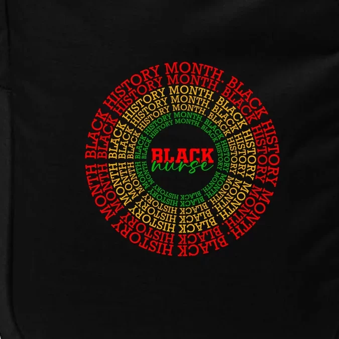 Black Nurse Juneteenth Since 1865 Afro America Gift Impact Tech Backpack