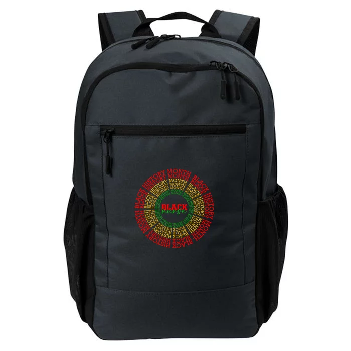 Black Nurse Juneteenth Since 1865 Afro America Gift Daily Commute Backpack