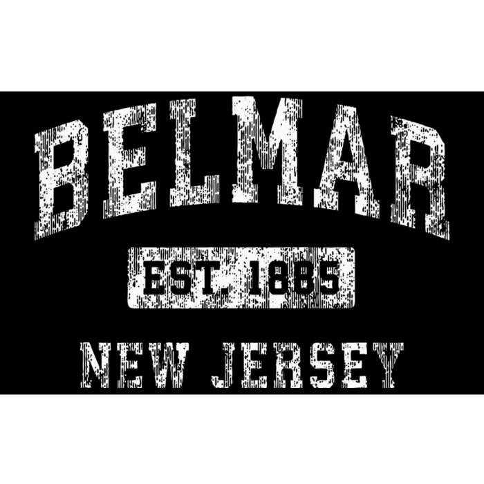 Belmar New Jersey Nj Vintage Established Sports Design Bumper Sticker