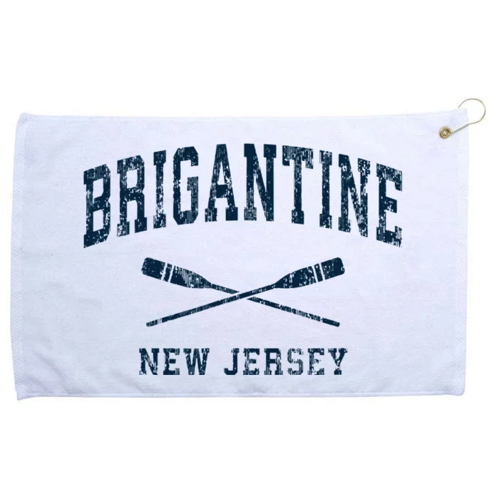 Brigantine New Jersey Vintage Nautical Paddles Sports Oars Grommeted Golf Towel