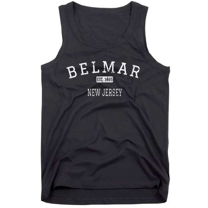 Belmar New Jersey Nj Vintage Tank Top