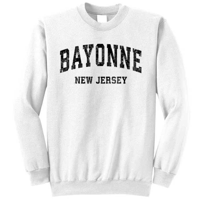 Bayonne New Jersey Nj Vintage Varsity Sports Sweatshirt