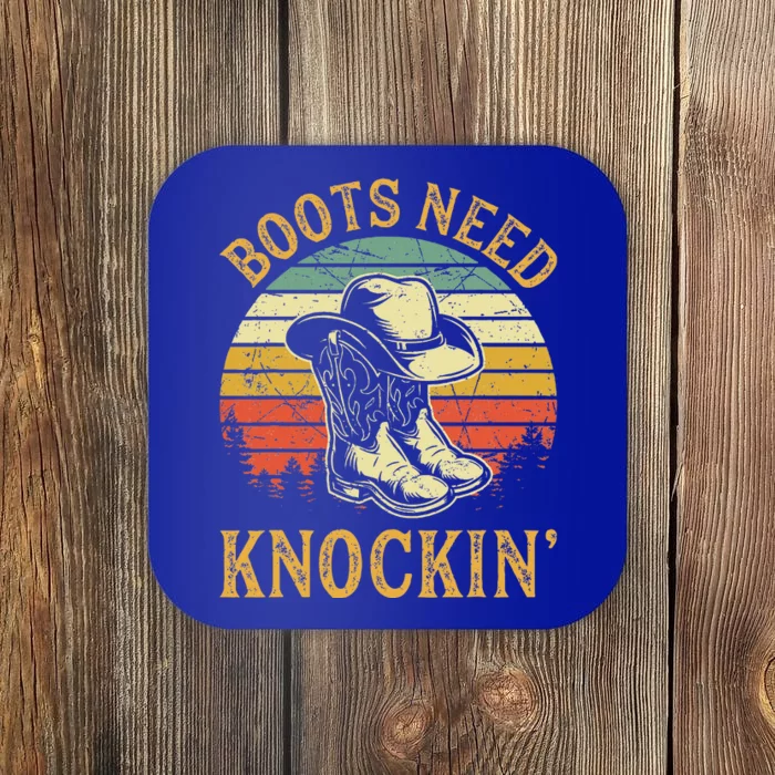 Boots Need Knockin Country Coaster