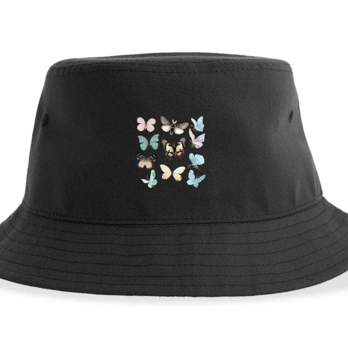 Butterflies Nature Lover Sustainable Bucket Hat