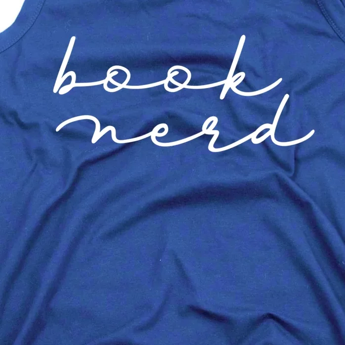 Book Nerd Literary Writing Read Geeky Reader Bookish Reading Gift Tank Top