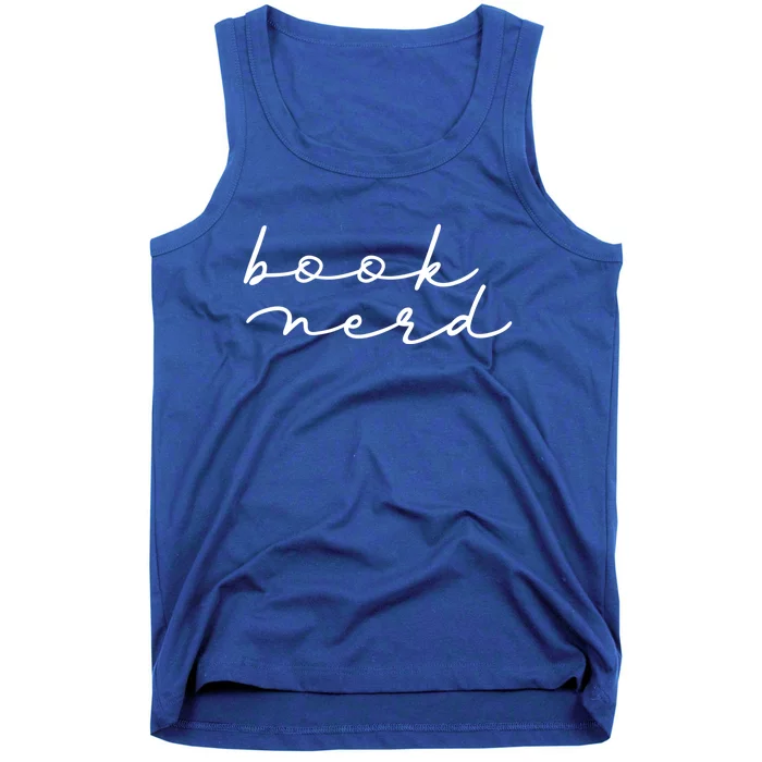 Book Nerd Literary Writing Read Geeky Reader Bookish Reading Gift Tank Top