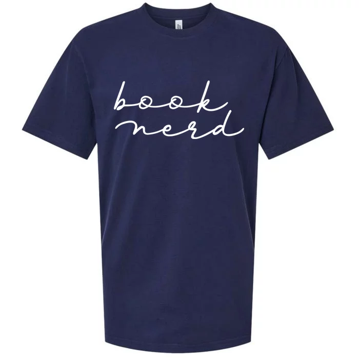 Book Nerd Literary Writing Read Geeky Reader Bookish Reading Gift Sueded Cloud Jersey T-Shirt