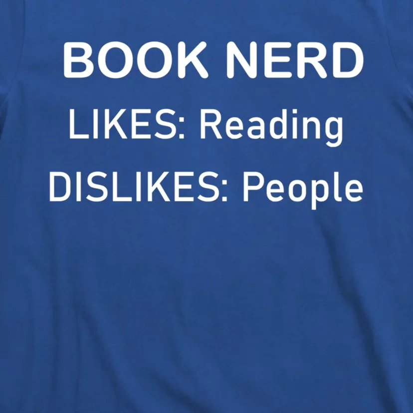 Book Nerd Likes Funny Bookish Reading For Bookworm Gift T-Shirt