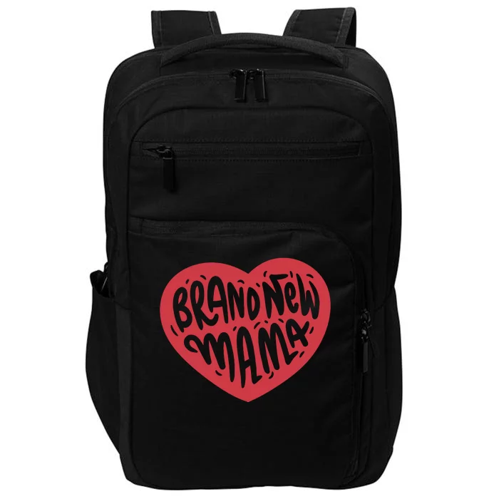 Brand New Mama Heart Gift Impact Tech Backpack