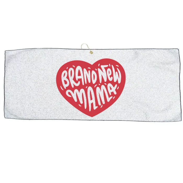 Brand New Mama Heart Gift Large Microfiber Waffle Golf Towel